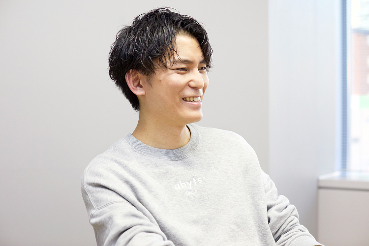 インタビュー風景